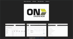 Desktop Screenshot of ordersnow.com